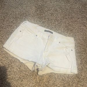White A&F Shorts